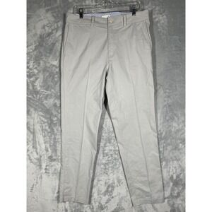 tasc Performance Mens Gray Tailored Bamboo Cotton Chino Pants 33x30 SP22 3053
